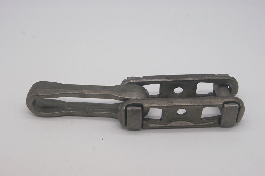 Résistance élevée Scraper Drop Forgé Chaîne de liaison de fourchette Forge 142 Pitch Chain Rod en noir